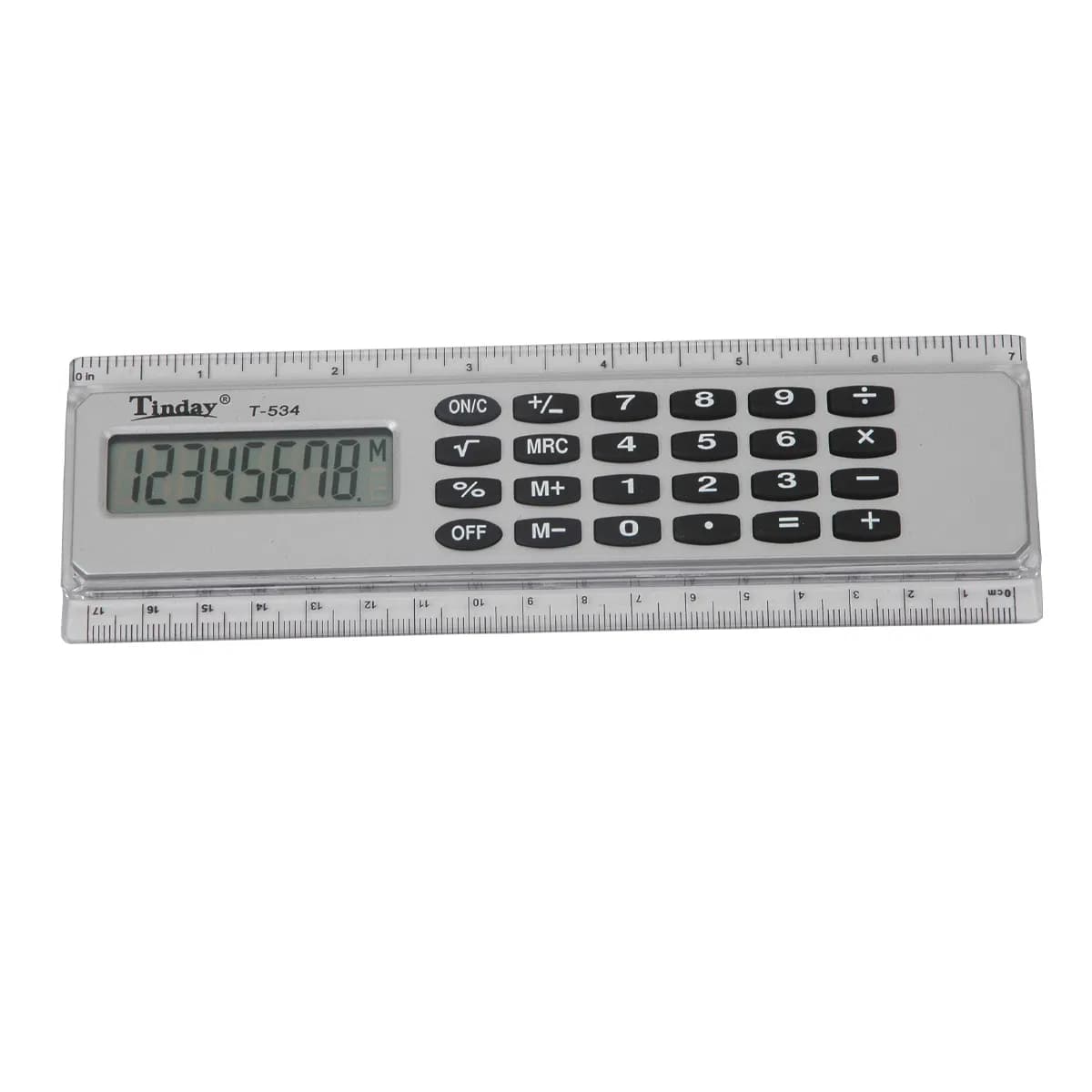 Versatile Plastic Ruler for Accurate Measurements for Students