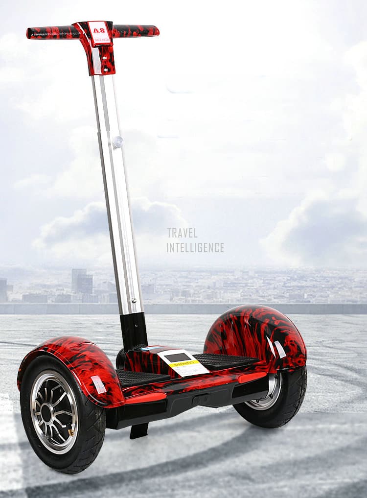 350W Electric Balance Scooter with Handlebar&Hoverboard with Handlebar - 350W 4.4ah Self Balancing