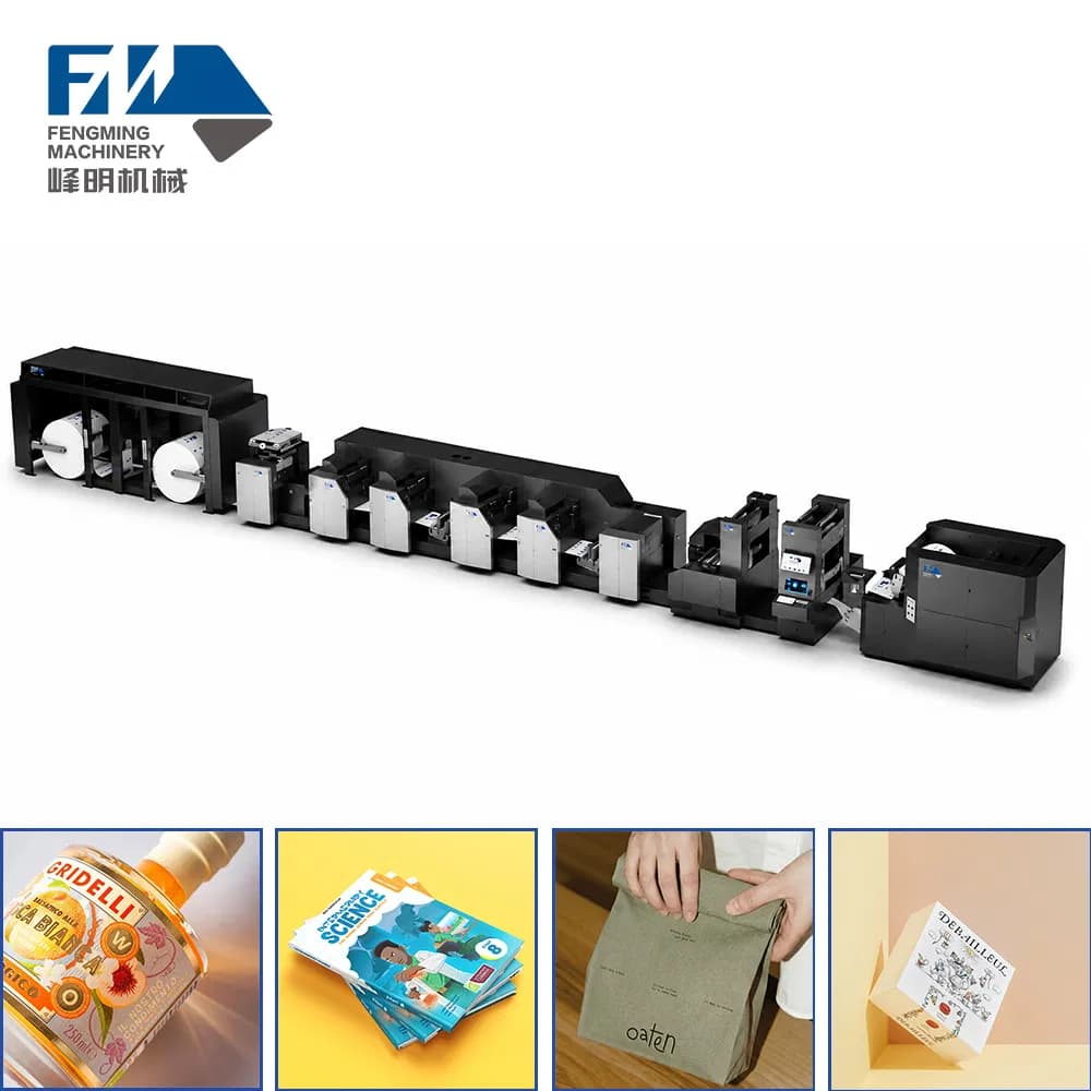 Large Format Printer Book Notebook Sticker Offset Printing Machine