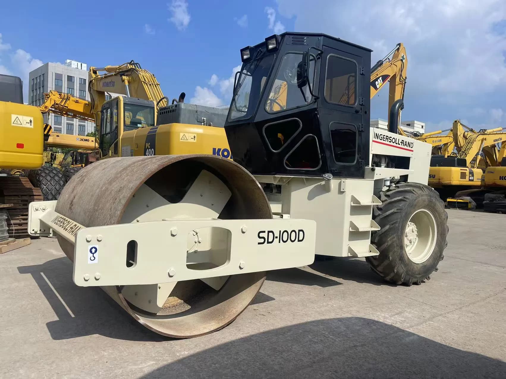 Used Ingersoll Rand Road Roller SD100 Second Hand Roller for Sale