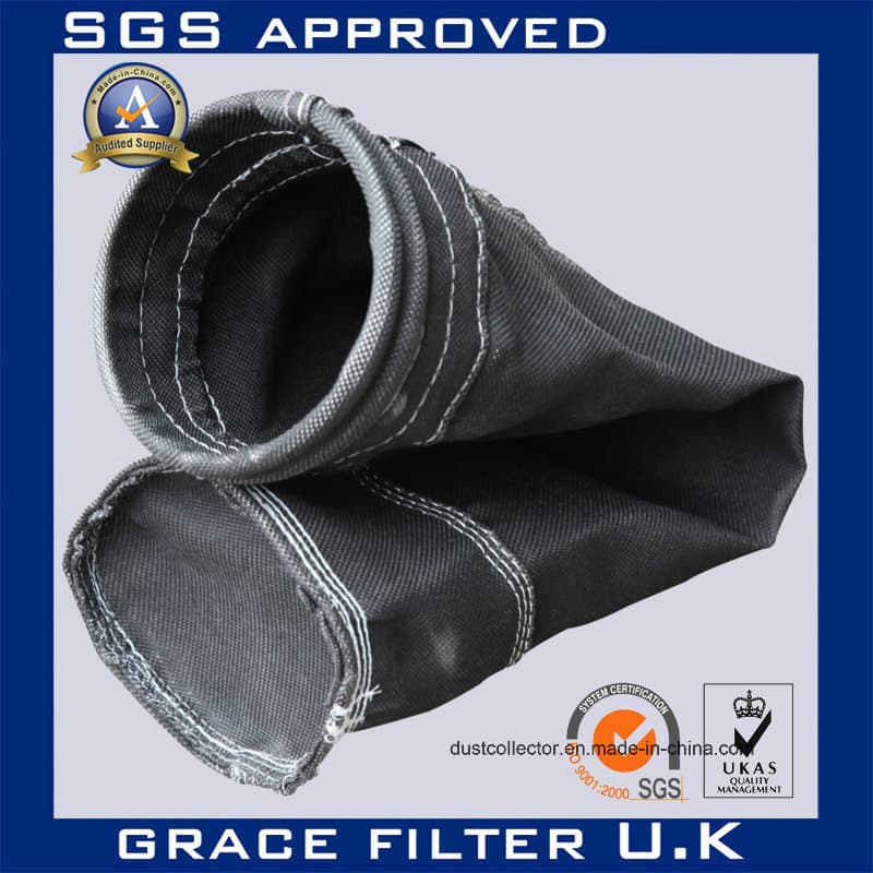 PTFE Bath 750 GSM Fiberglass Filter Sleeves Bag Filter