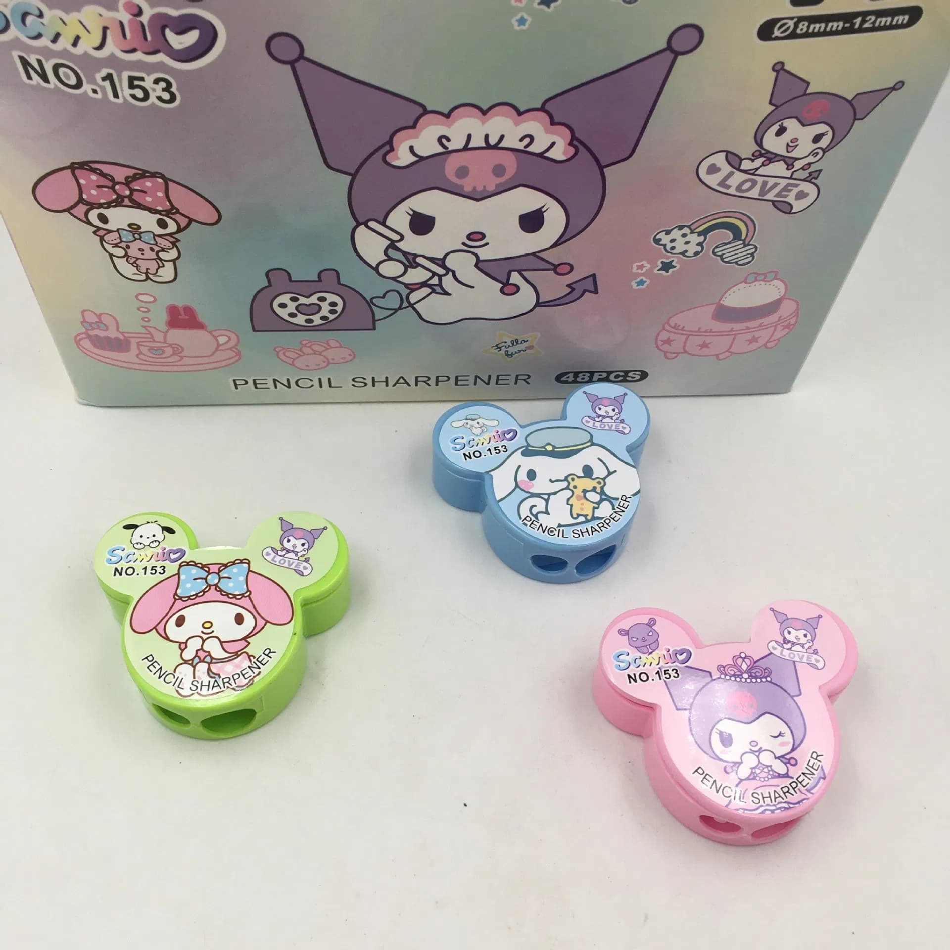 Sanrio Family Pencil Sharpener, Pencil Sharpener, Pencil Sharpener, Pencil Sharpener