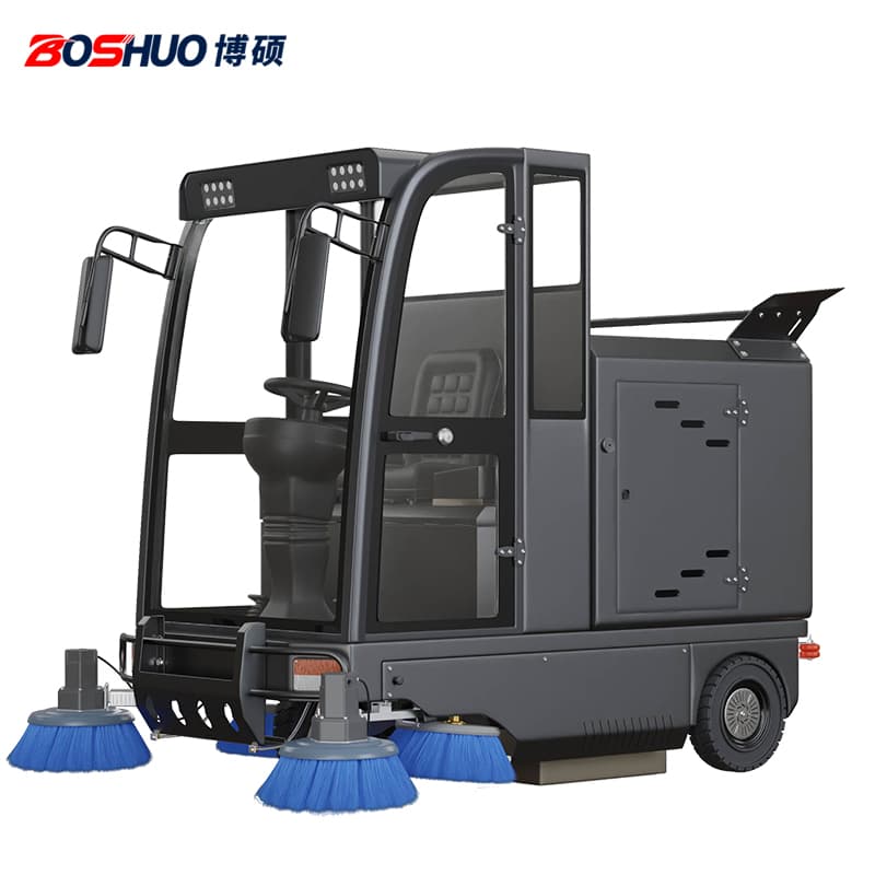 Boshuo Heavy-Duty Road Sweeper with Double Fan Technology