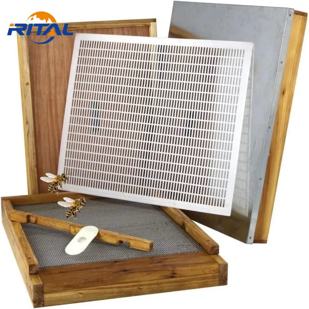 41*51cm Queen Bee Excluder Beehive Frame Trapping Net Grid