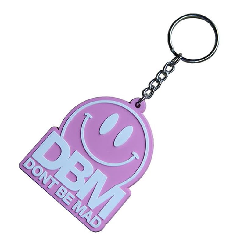 Custom Logo Army Morale Soft Rubber 3D PVC Keychain