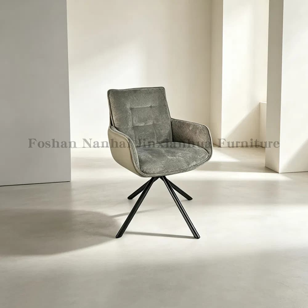 High Quality New Fabric Foshan Restaurant Hotel Modern Home Dining Furniture Chair