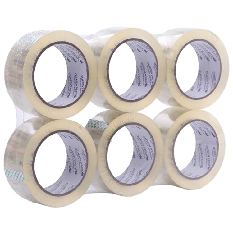 Flat Shrink Clear BOPP Adhesive Packing Tape