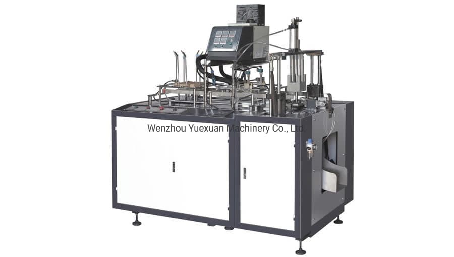Fully Automatic High Speed Three-Dimensional Paper Food Carton Stitching Machine Using Hot Melt Adhesive