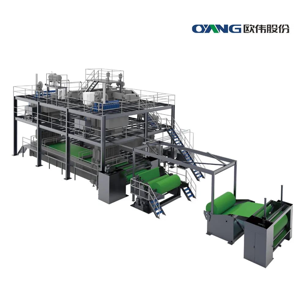 Fully Automatic PP Spunbonded Non Woven Fabric Machine in Competitive Price