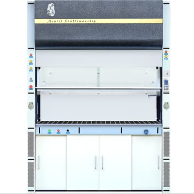 Corrosion Resistance Acid & Alkali Resistant Laboratory Chemical Fume Hood with Heat Resistant