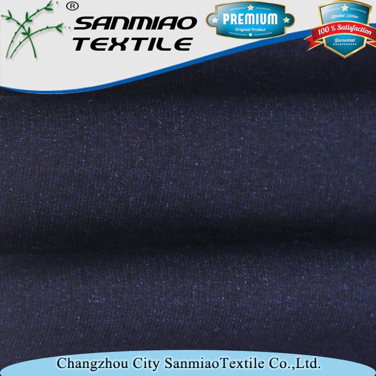 Best Selling 350GSM Polyester Cotton Knitting Knitted Denim Fabric for Jeans