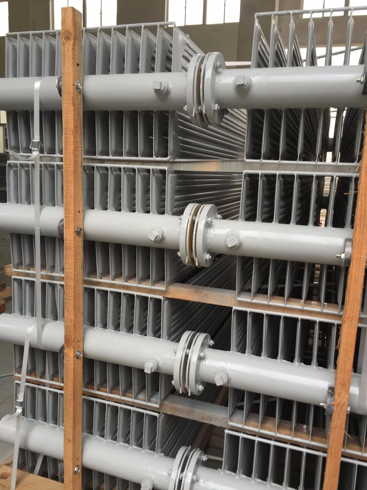 Power Transformer Oil Cooling Equipment 220kv Panel Radiator with Flange