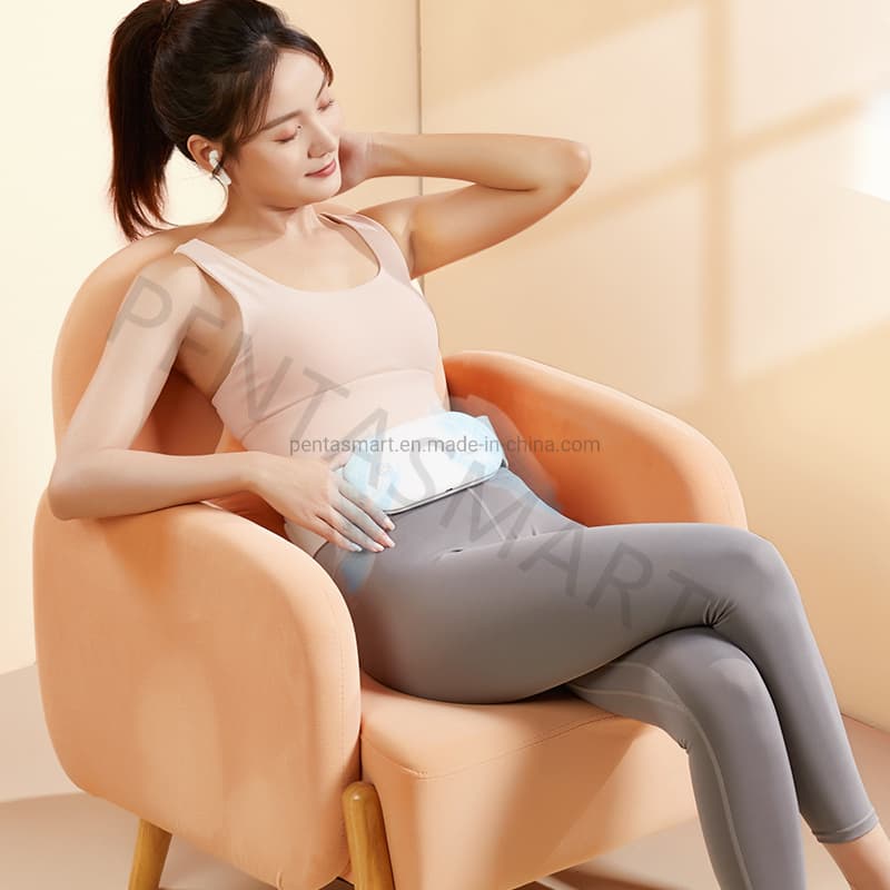 Slow Down Menstrual Pain Waist Massage Belt Graphene Hot Compress Deeply Penetrate Massager