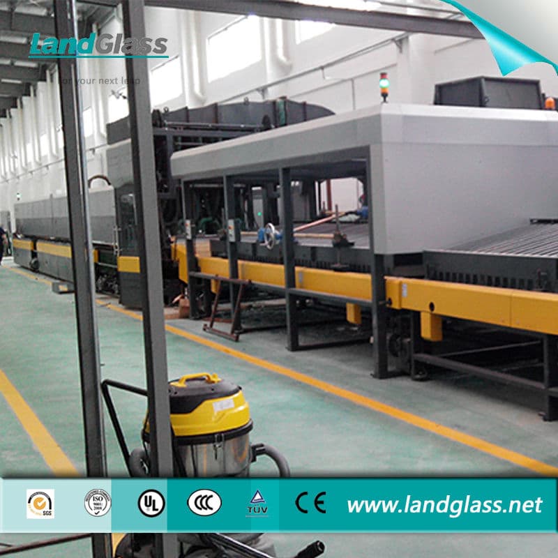 Landglass Jetconvection Horizontal Bus/Car Sidelite Single Curvature High Accuracy Bent Glass Tempering Furnaces