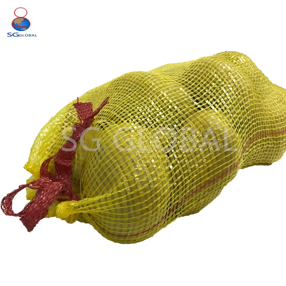 Wholesale 5kg 10kg 25kg 50kg Plastic Mesh Net Sack Bag for Packing