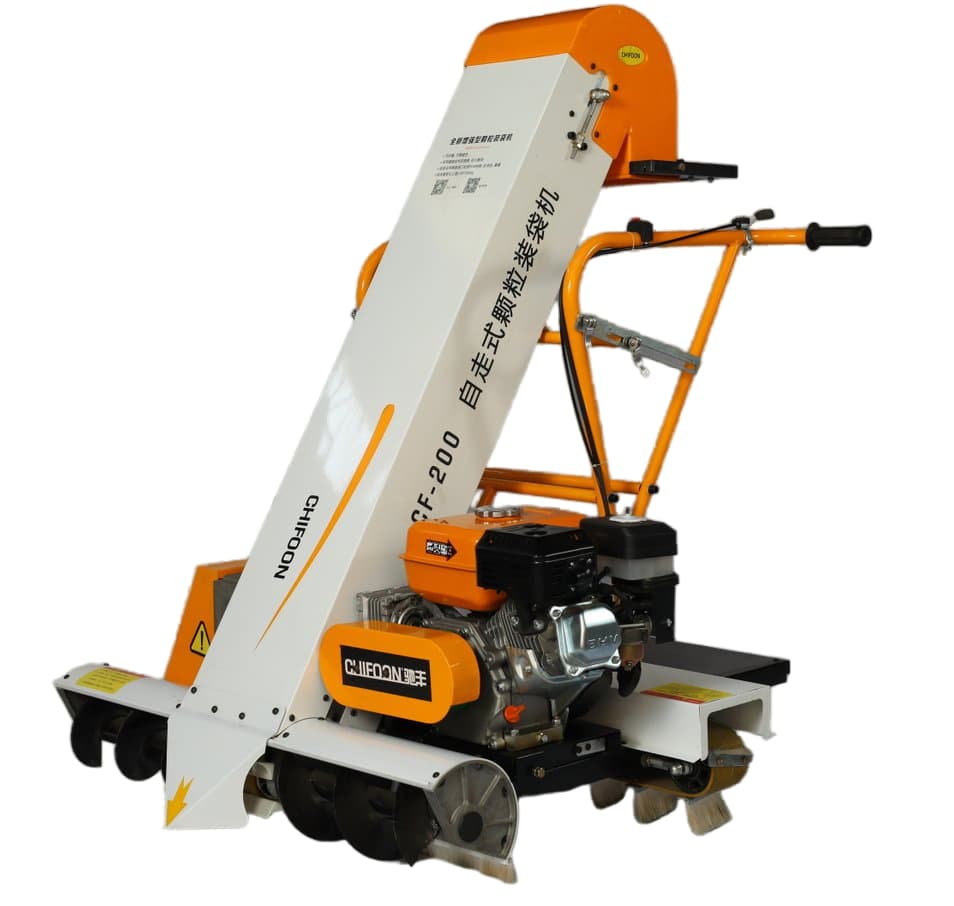 Versatile Self-Propelled Grain Bagging Equipment with Double Gears