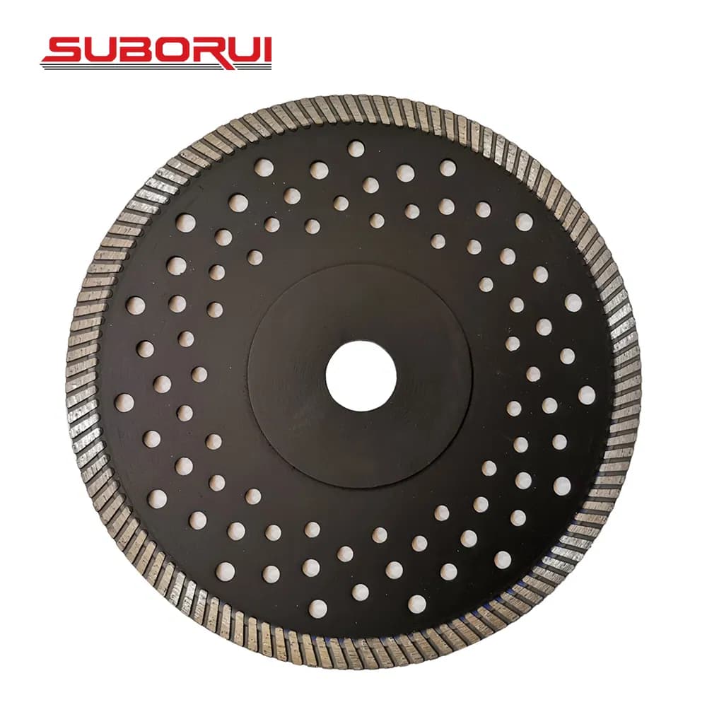 Premium Diamond Mesh Turbo Saw Blade for Granite and Marble