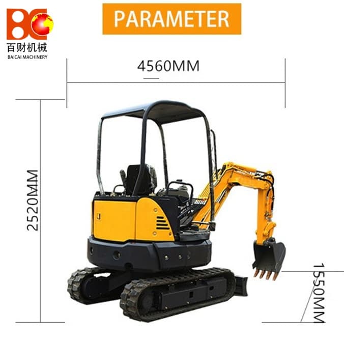 Reliable 3.5-Ton Mini Excavator for Landscaping and Demolition