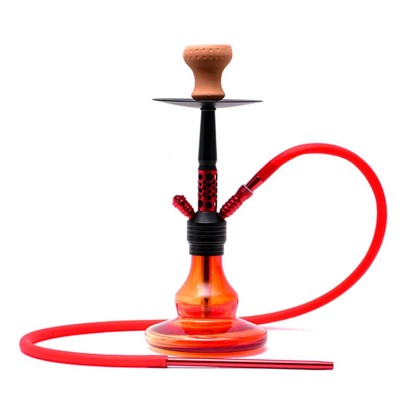 High Quality Colorful CNC Modern Aluminum Hookah Shisha Click Aluminum Wookah with Good Smoking