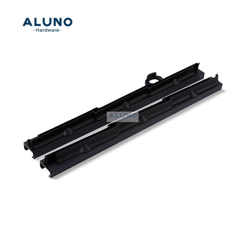 Aluno Direct Sale Durable Soundproof Unique Balcony Jalousie Aluminum Plantation Shutters Glass Louver Blade