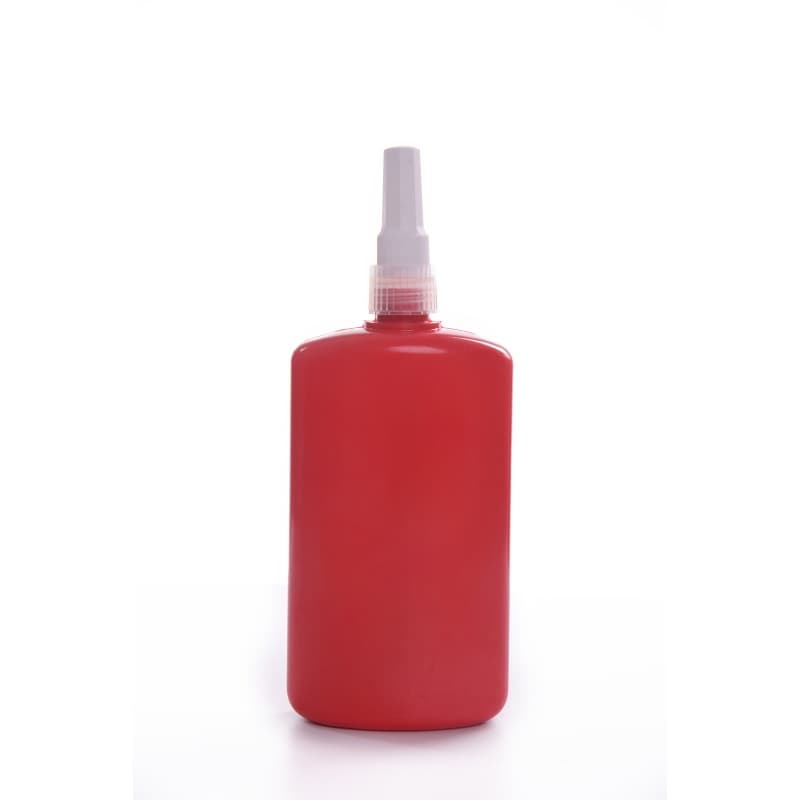 Empty Plastic Glue Bottle 250ml 50ml Red Black LDPE Plastic Bottle for Anaerobic Adhesive