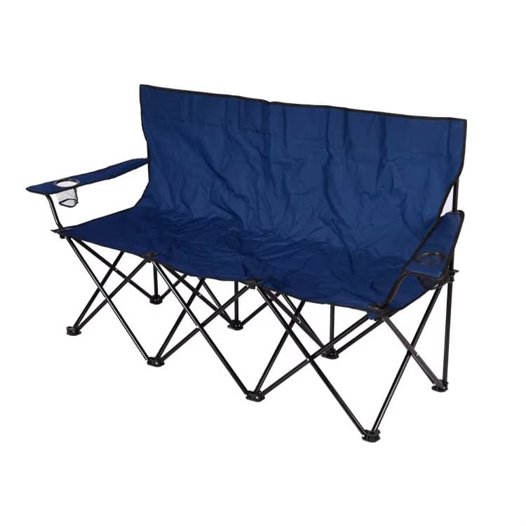 3 Seats Folding Beach Chair with Armrest (MW11032)