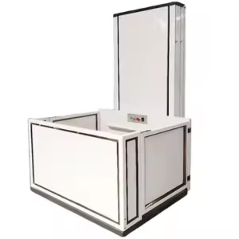 Safe Stable Hydraulic Vertical Platform Lift for Disabled Wheelchair Users