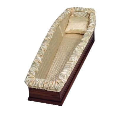 Quilted Satin Casket Padding with Cardboard Backing Italian Funeral Bedding Pleated Satin Coffin Interior Lining Fabric
