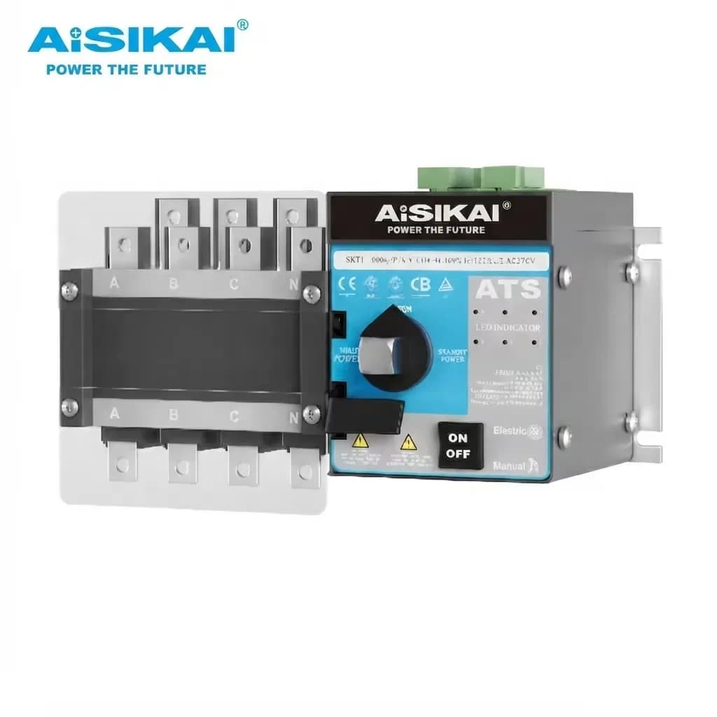 Skt2 2p/3p/4p 100A Motorised Automatic Transfer Switch (ATS)
