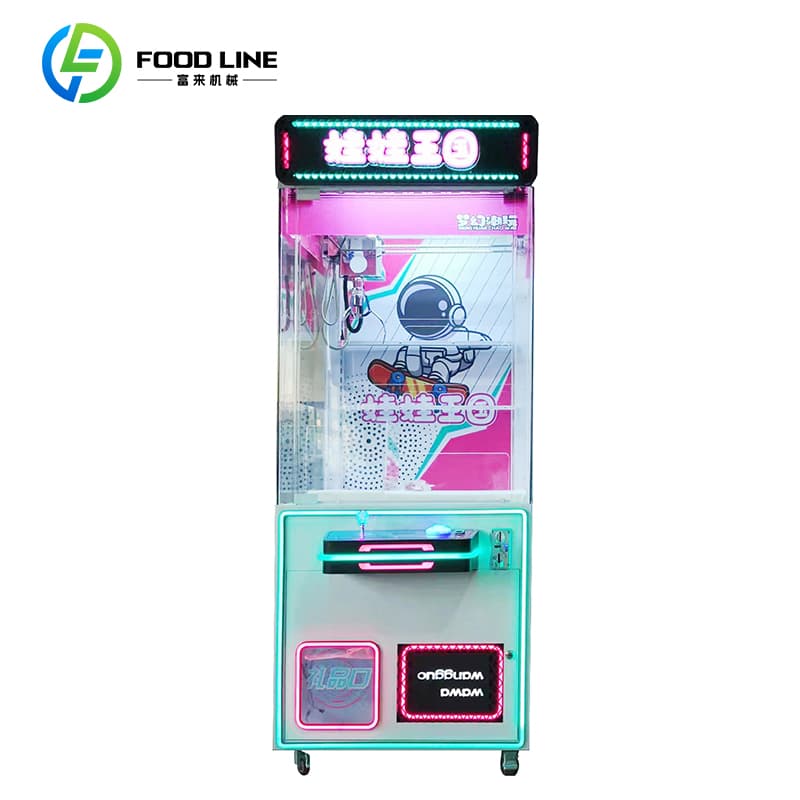 Large Capacity Wide Display Space Hold Plenty Dolls Toys Claw Crane Machine