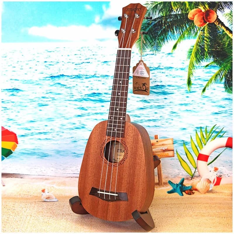 Wholesale 21" Pineapple Style Wooden Soprano Ukulele Guitar (UK-BL01)