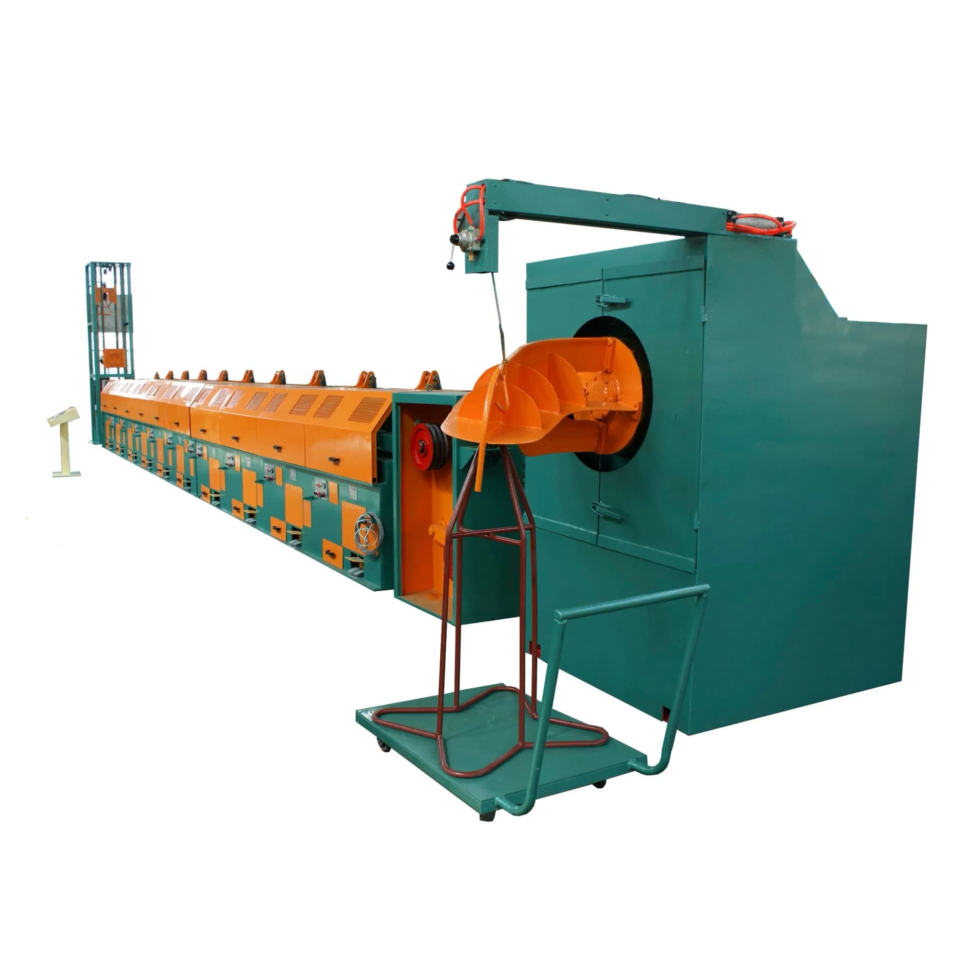 Full Automatic High Speed Carbon Steel Straight Line Wire Drawing Machine