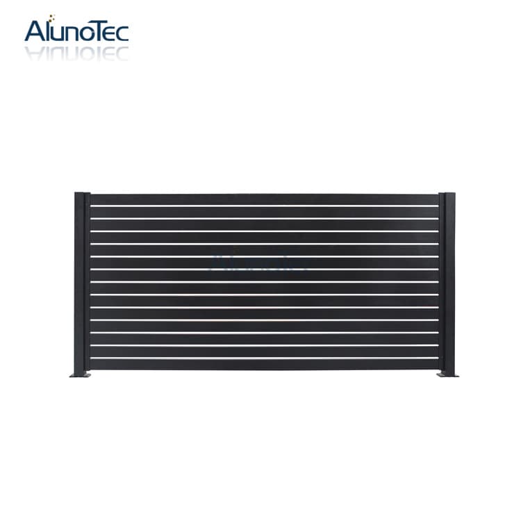 2018 Durable Aluminum Frame Garden Fence for Balcony