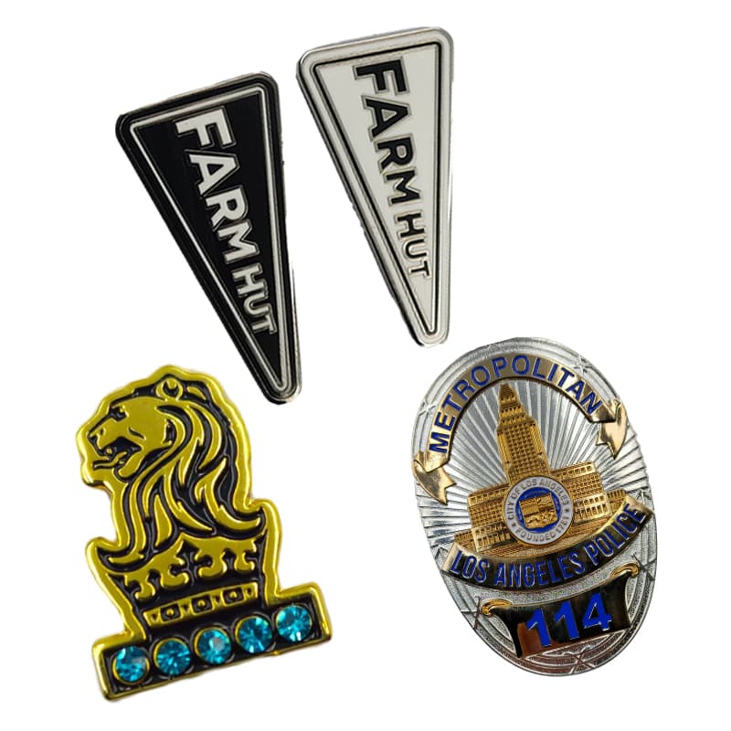 Metal Pins Supplier Glitter Brooch Anime Hard Enamel Pin Soft Lapel Badge Manufacturer Custom Enamel Pin