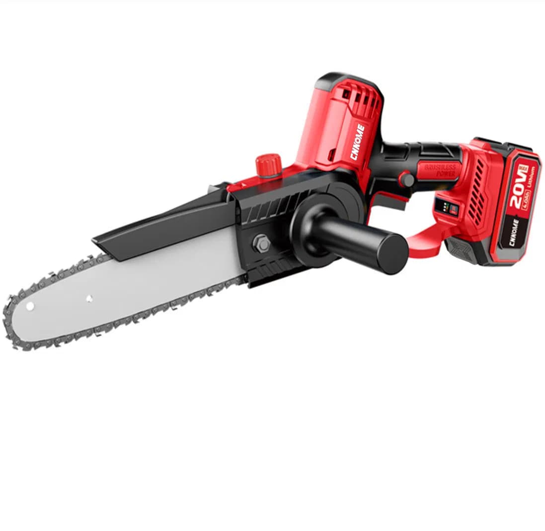 Single Electric Hand Chain Saw Cordless Battery Heavy Duty Tool 20-Hcs160