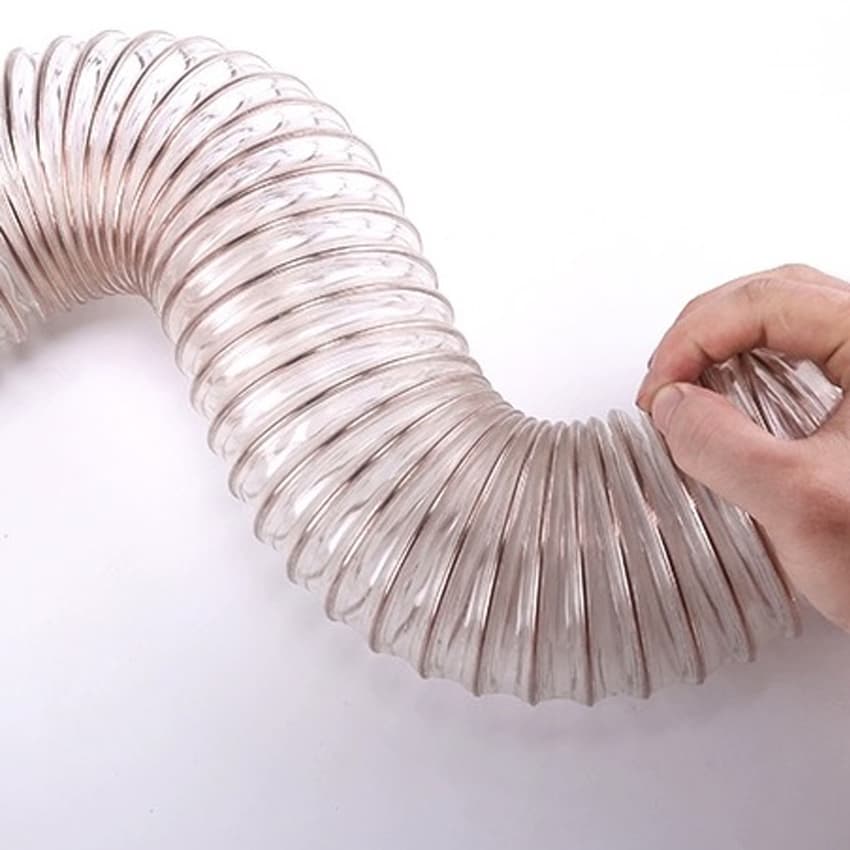 Cost-Effective Flexible PU Hose Polyurethane Steel Wire Dust-Proof Steel Wire Vacuum Tube