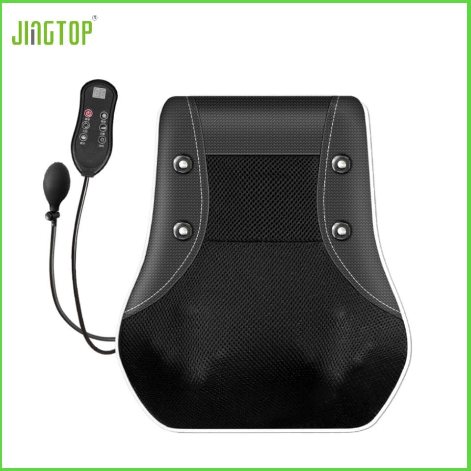 Portable Kneading Back Neck Massager Home Office Seat Shiatsu Massage Pillow with Heat