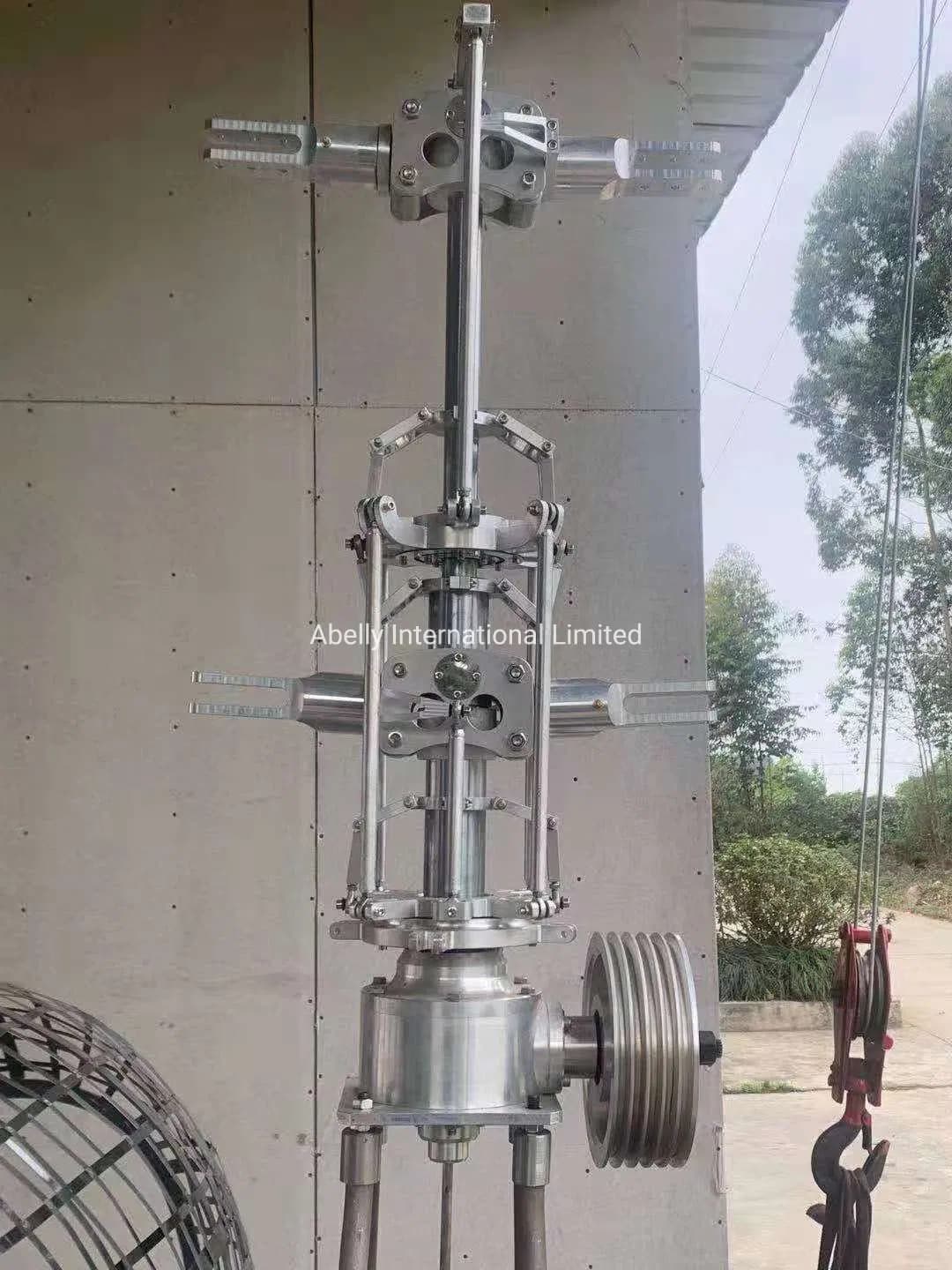 Homebuilt Helicopter Rotor Head for Twin Persons