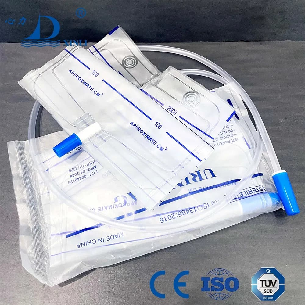 Professional Medical Disposable Health Urinary Urine Bag