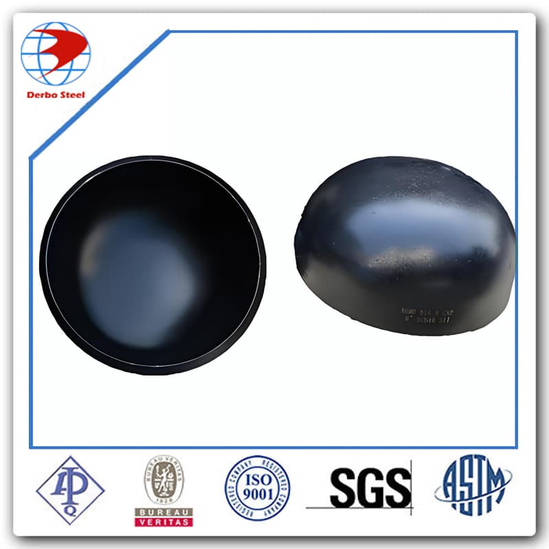 Dn600 ASME B16.9 ASTM A420 Wpl6 Seamless Bw Sch80 Cap