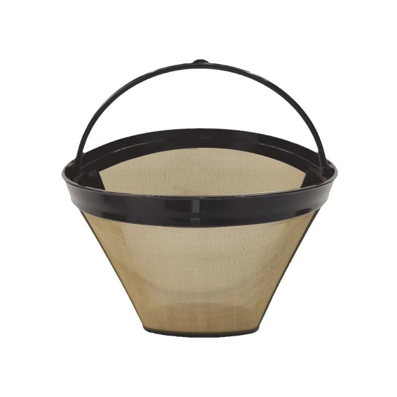 Reusable 304 Stainless Steel Coffee Filter Cone Shape Coffee Filter