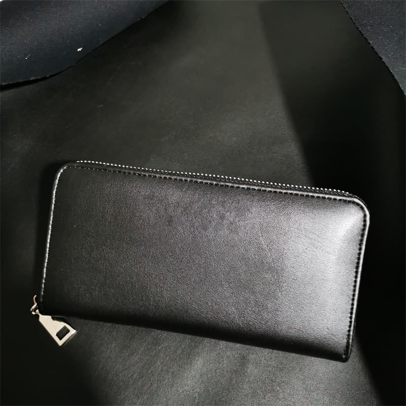 Luxury Bio-Based Vegan Fashion Sustainable Zipper Wallet Cards Holder Zipper Bag