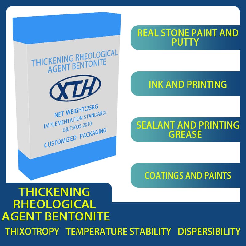 Thickening Rheology Modifier Water Based Bentonite with High Quality Best Price