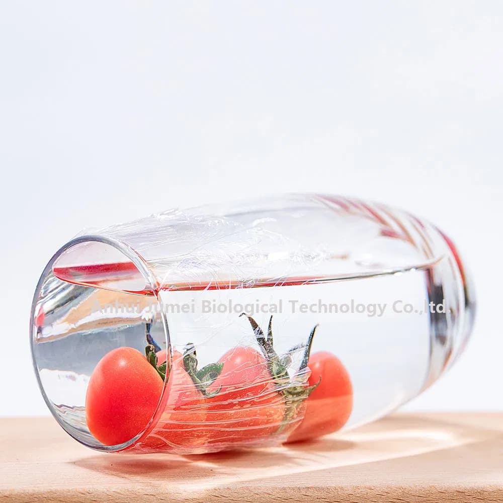 Pbat Compostable Cling Wrap Biodegradable Eco-Friendly Food Wrap Film