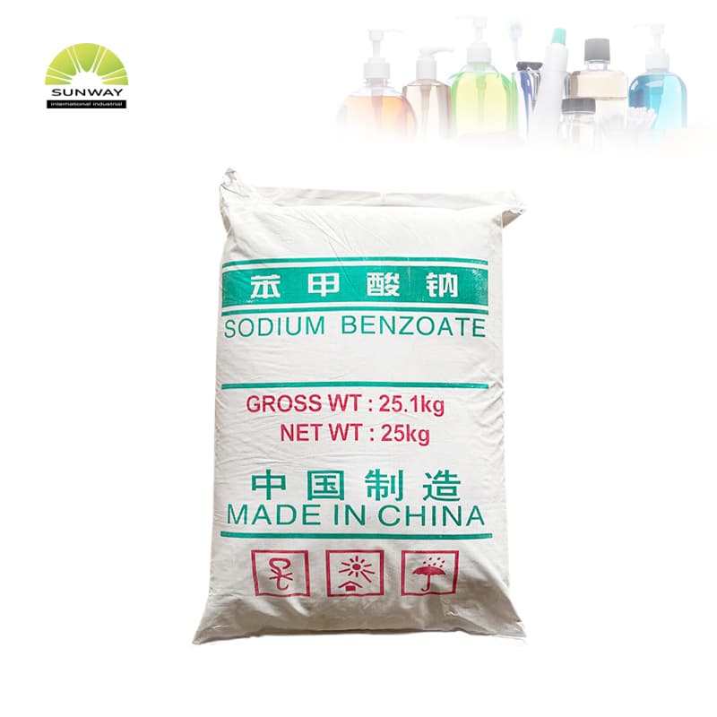 Sunway Feed Grade Preservatives Sodium Benzoate Powder Granualr E211