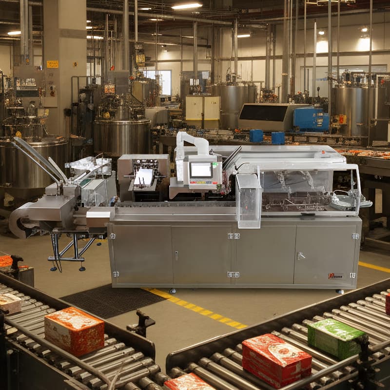 High Speed Automatic Cartoning Machine for Pharmaceutical Food and Daily Chemical Packaging Lines