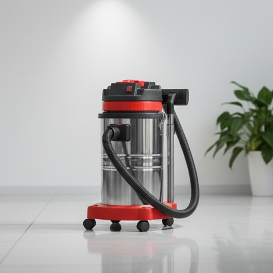 New Electric BS/35 Compact 1500W Workshop Vacuum Cleaner 35L Capacity 2200mmh2o Suction for Furniture Manufacturing Sawdust Extraction
