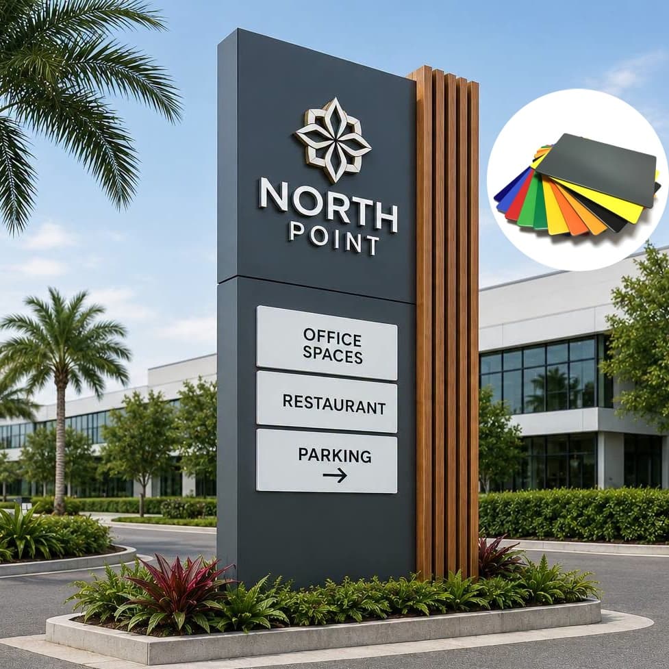High Quality 3mm 4mm ACP Panel for Exterior Sign Panel