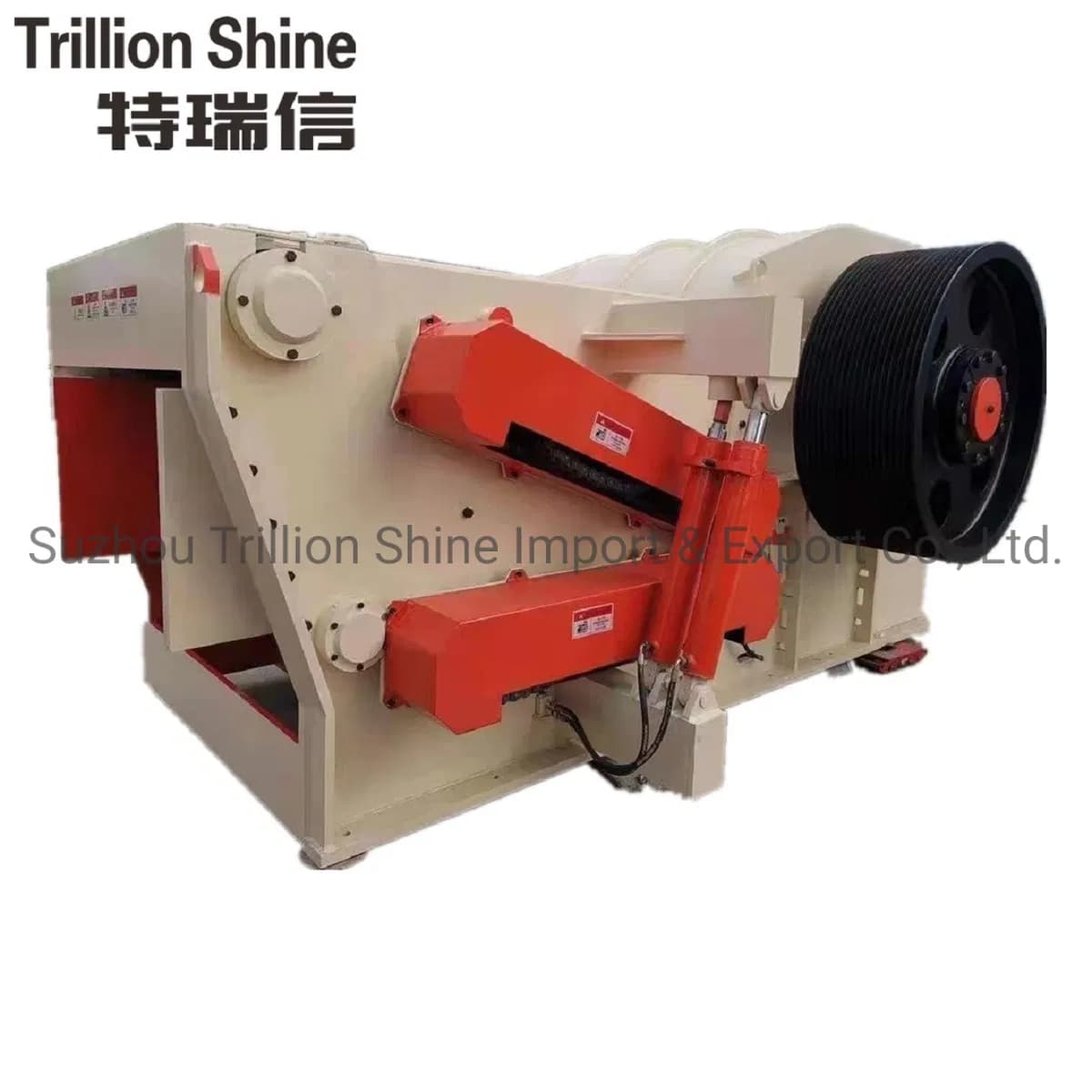 High Efficiency Wood Drum Chipper or Shredder Machine with High Capacity
