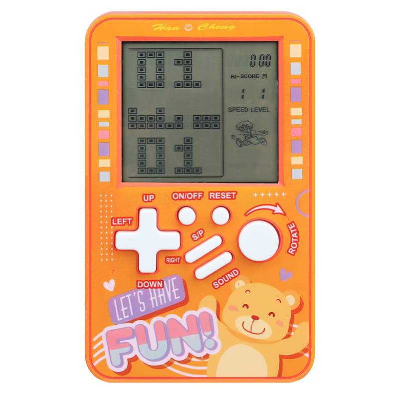 Handheld Game Toy Classic Bricks Game Console Machine for Kids